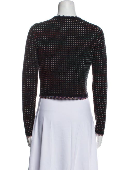 M Missoni Printed Crew Neck Sweater