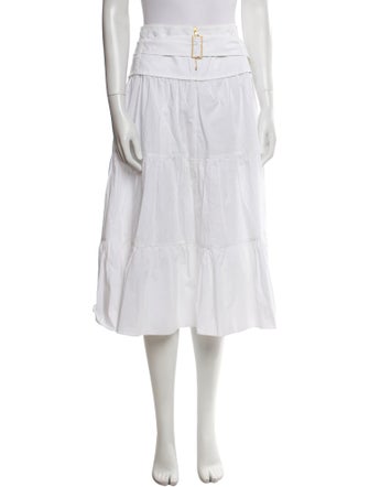 M Missoni Ruffle Embellishment Midi Length Skirt