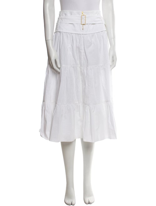 M Missoni Ruffle Embellishment Midi Length Skirt