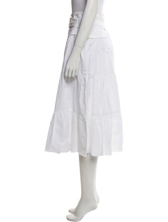 M Missoni Ruffle Embellishment Midi Length Skirt