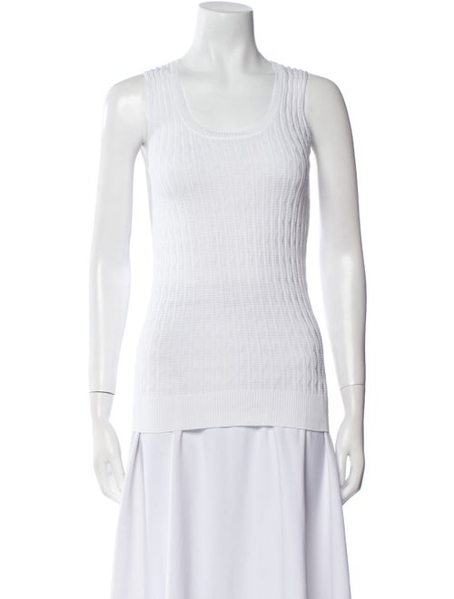 M Missoni Scoop Neck Sleeveless Top