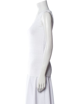 M Missoni Scoop Neck Sleeveless Top