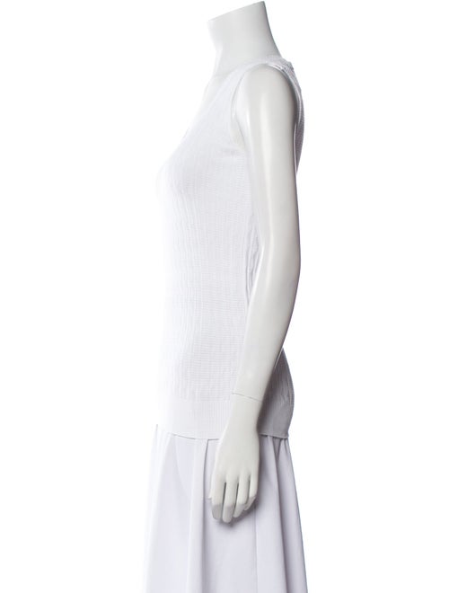 M Missoni Scoop Neck Sleeveless Top