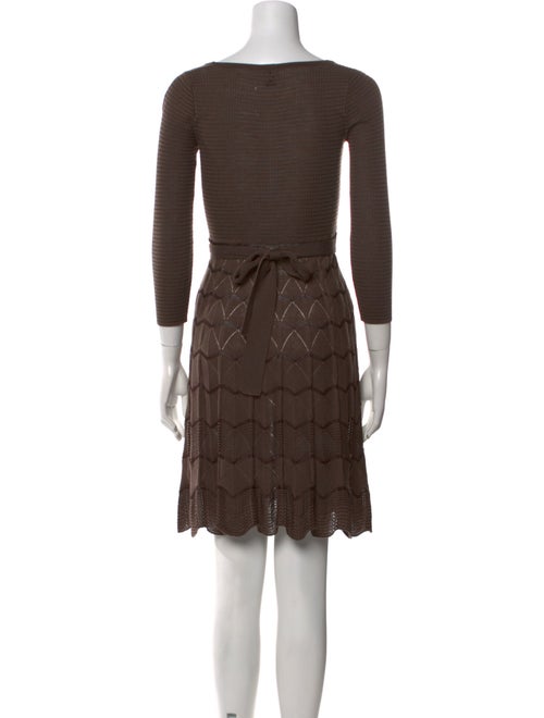 M Missoni Merino Wool Knee-Length Dress