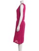 M Missoni V-Neck Knee-Length Dress