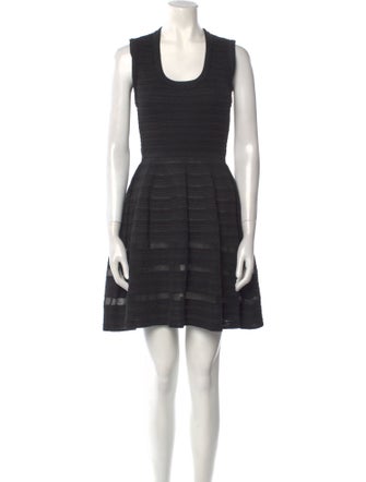 M Missoni Scoop Neck Mini Dress