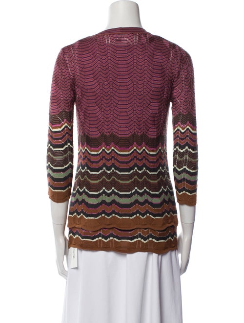 M Missoni Merino Wool Striped Sweater