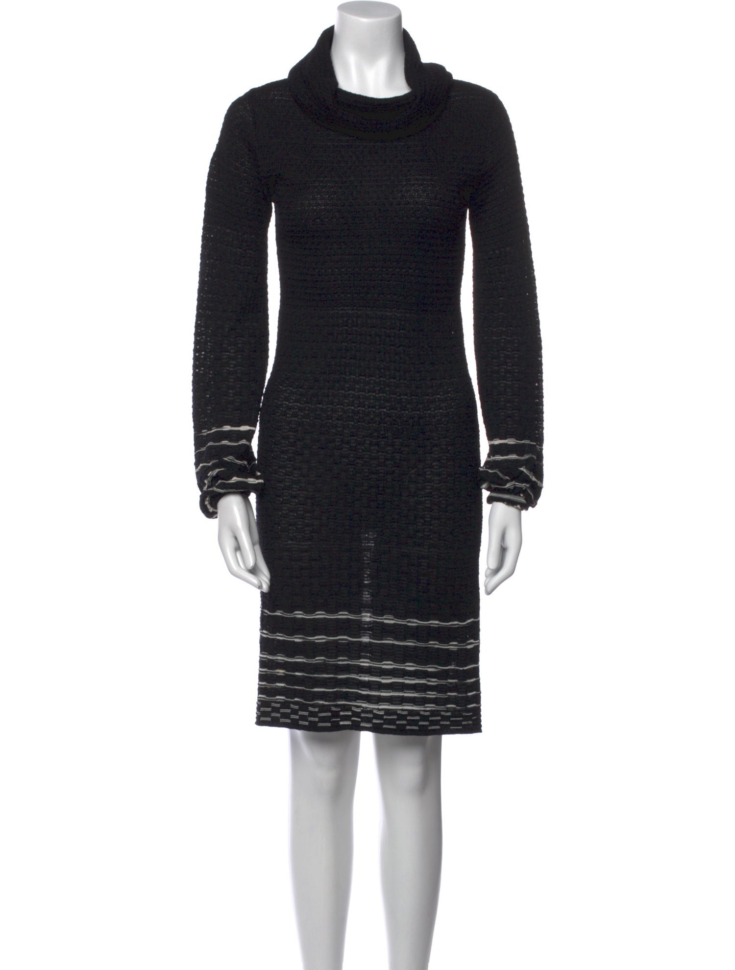 M Missoni Striped Mini Dress