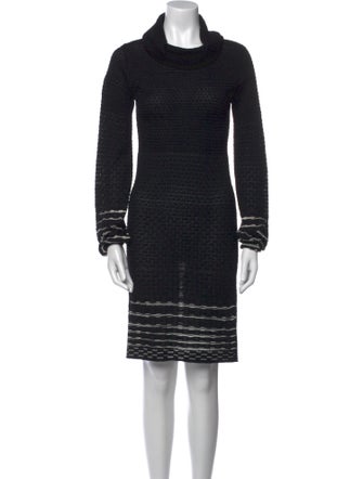 M Missoni Striped Mini Dress