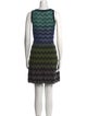 M Missoni Striped Mini Dress