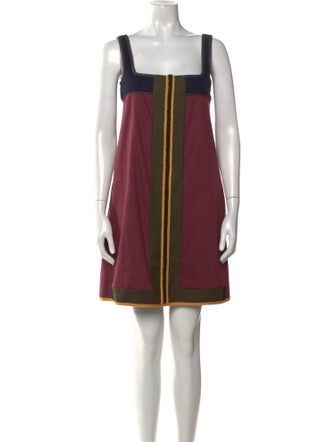 M Missoni Virgin Wool Mini Dress