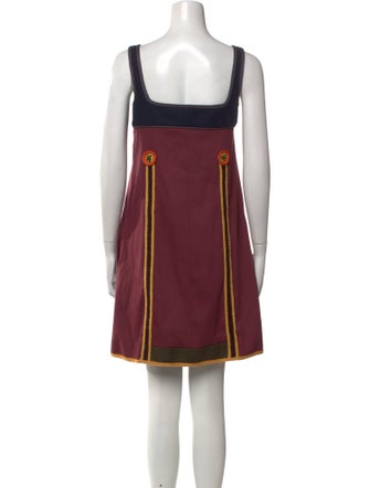 M Missoni Virgin Wool Mini Dress