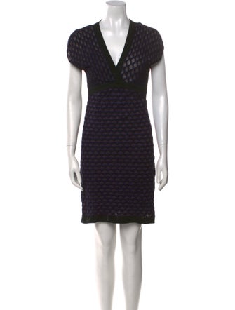 M Missoni Printed Mini Dress