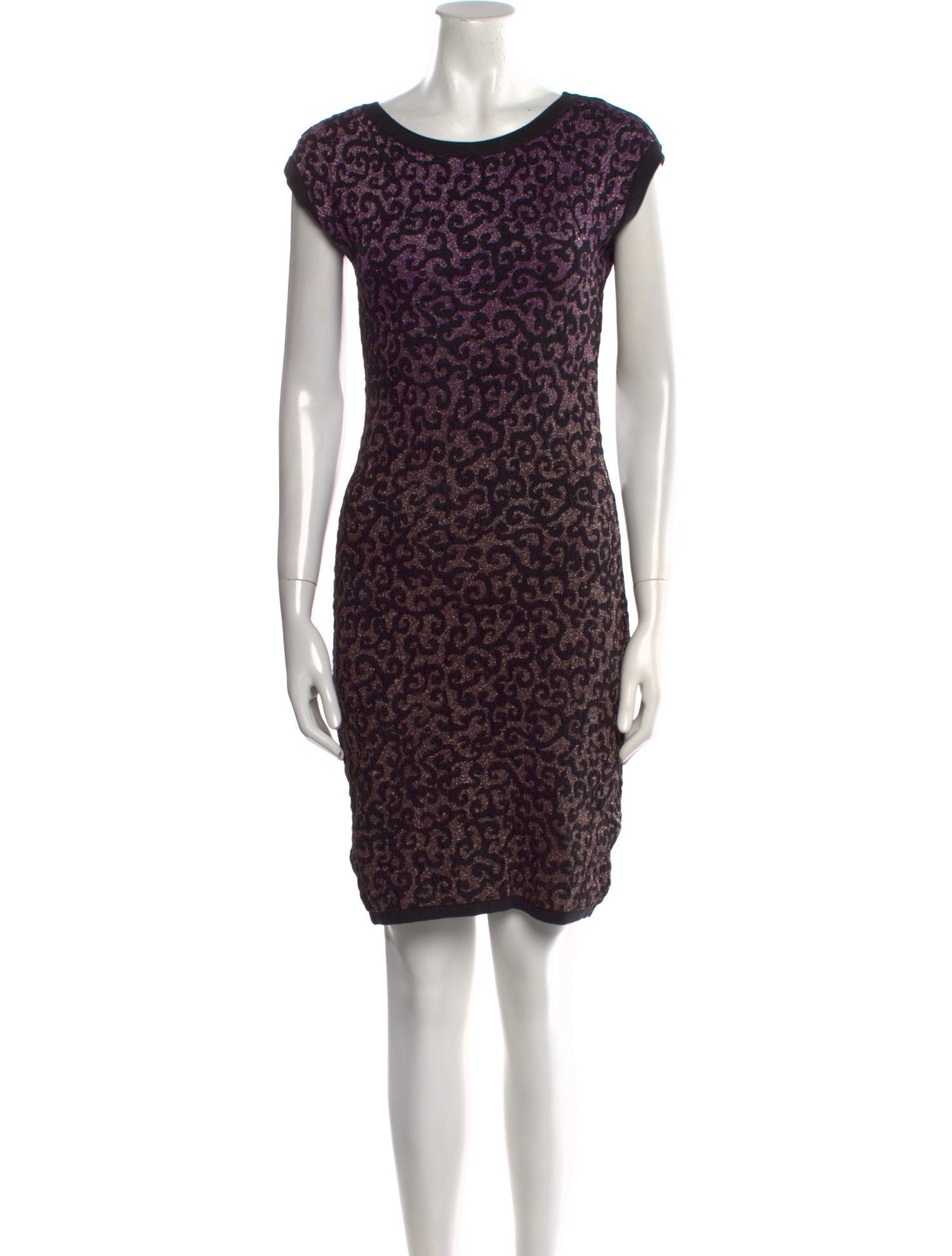 M Missoni Printed Mini Dress