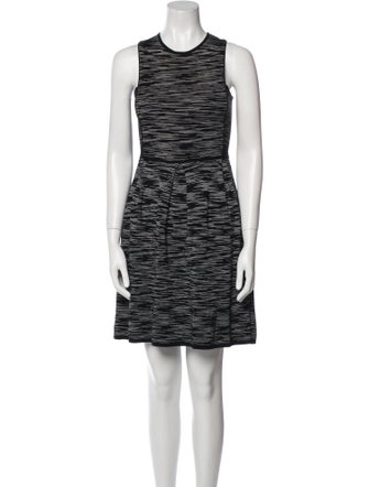 M Missoni Striped Mini Dress