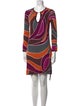 M Missoni Printed Mini Dress
