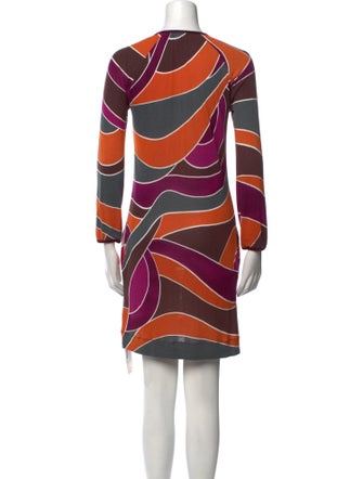 M Missoni Printed Mini Dress