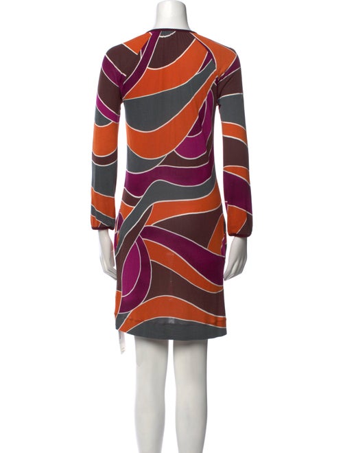 M Missoni Printed Mini Dress