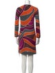 M Missoni Printed Mini Dress