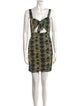 M Missoni Printed Mini Dress