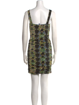 M Missoni Printed Mini Dress