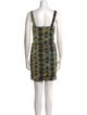 M Missoni Printed Mini Dress