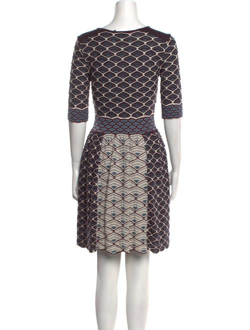 M Missoni Printed Mini Dress