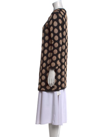 M Missoni Merino Wool Polka Dot Print Sweater