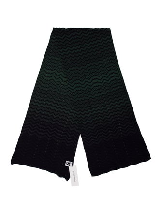 M Missoni Wool Printed Scarf