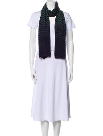 M Missoni Wool Printed Scarf