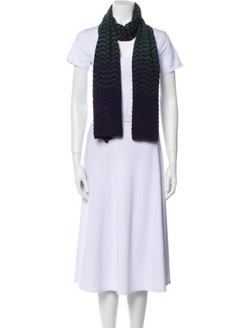 M Missoni Wool Printed Scarf