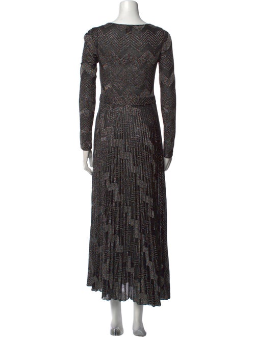 M Missoni Printed Long Dress