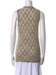 M Missoni Printed Scoop Neck Top