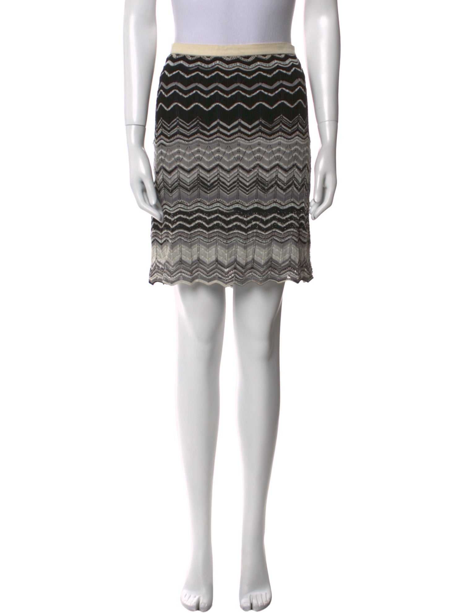 M Missoni Printed Mini Skirt