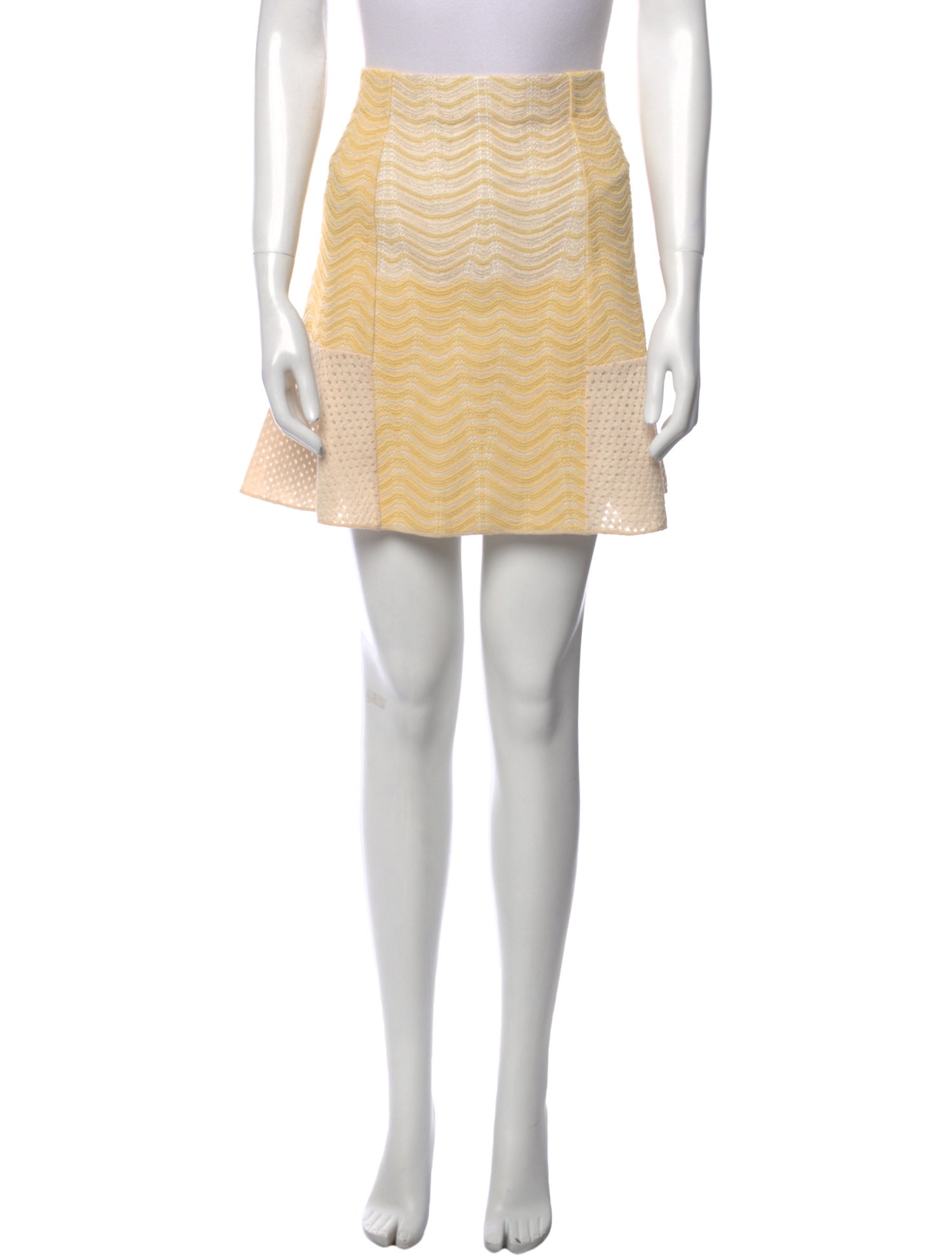 M Missoni Striped Mini Skirt