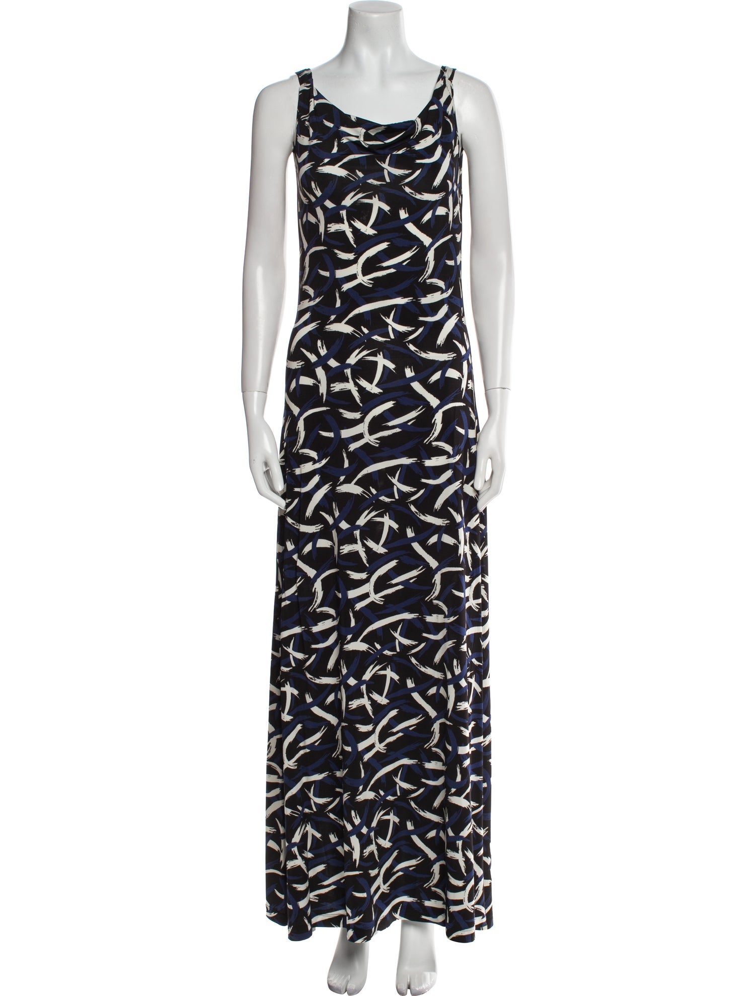 M Missoni Printed Long Dress