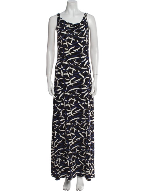 M Missoni Printed Long Dress
