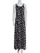 M Missoni Printed Long Dress