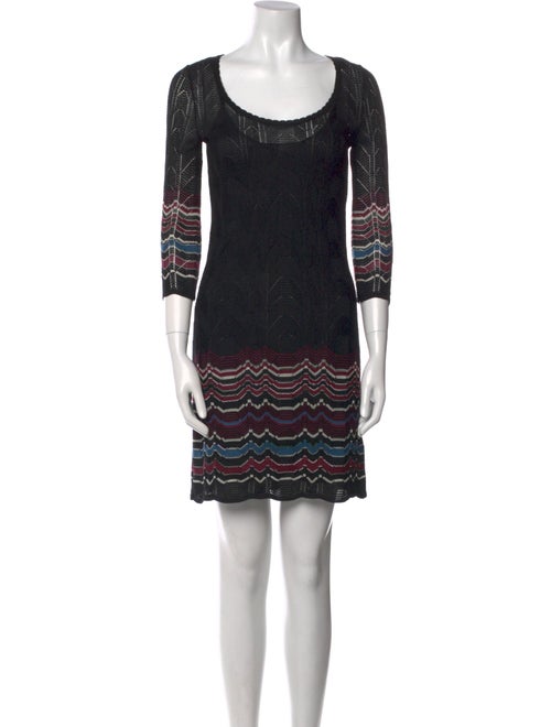 M Missoni Printed Mini Dress