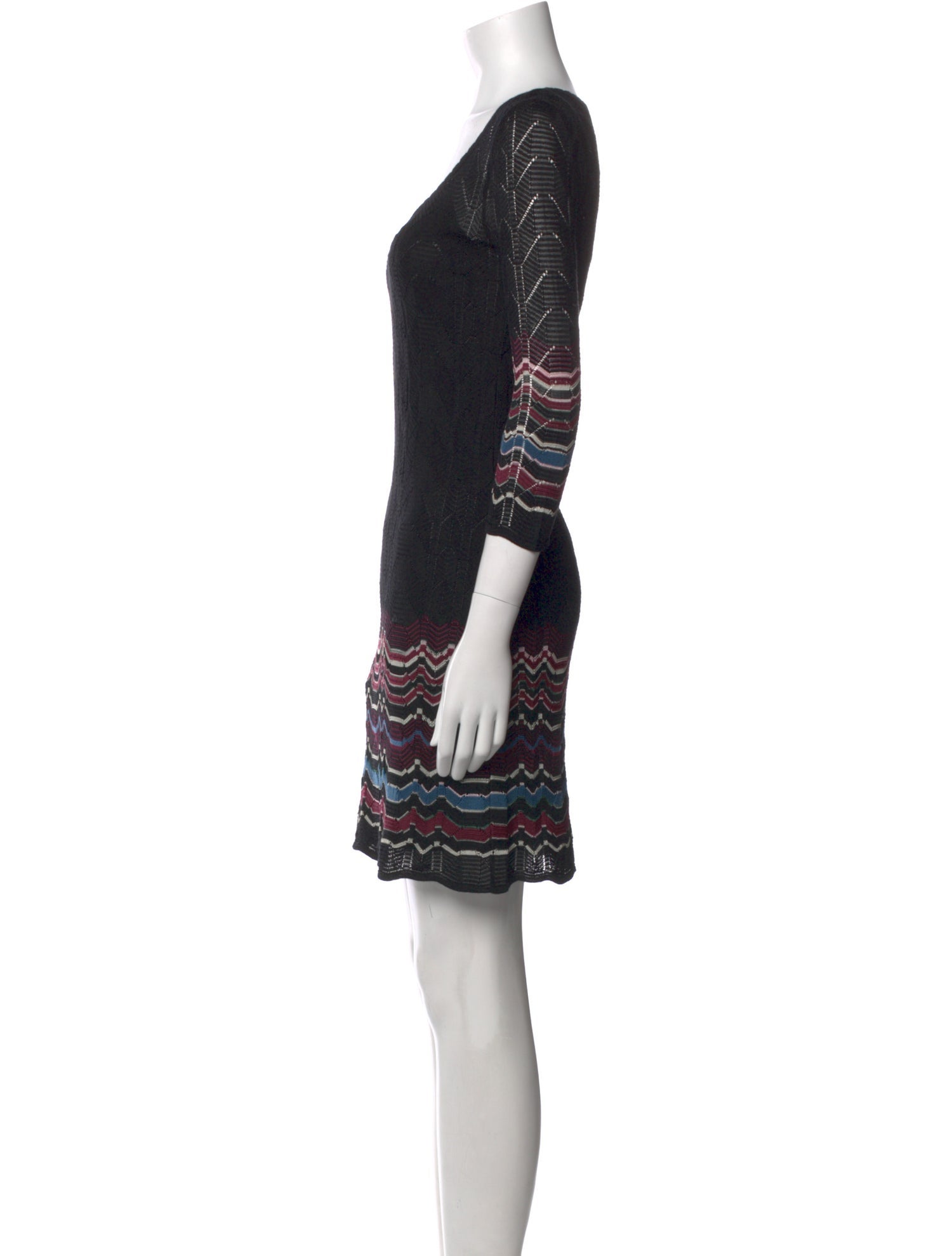 M Missoni Printed Mini Dress