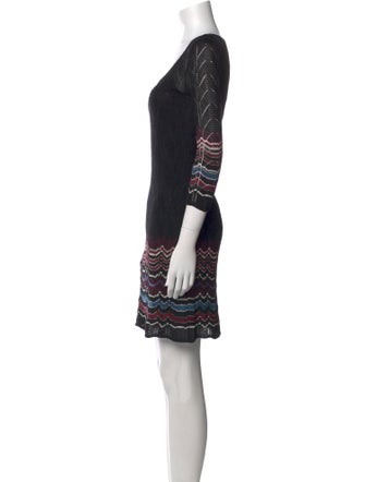 M Missoni Printed Mini Dress