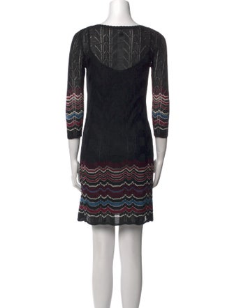 M Missoni Printed Mini Dress