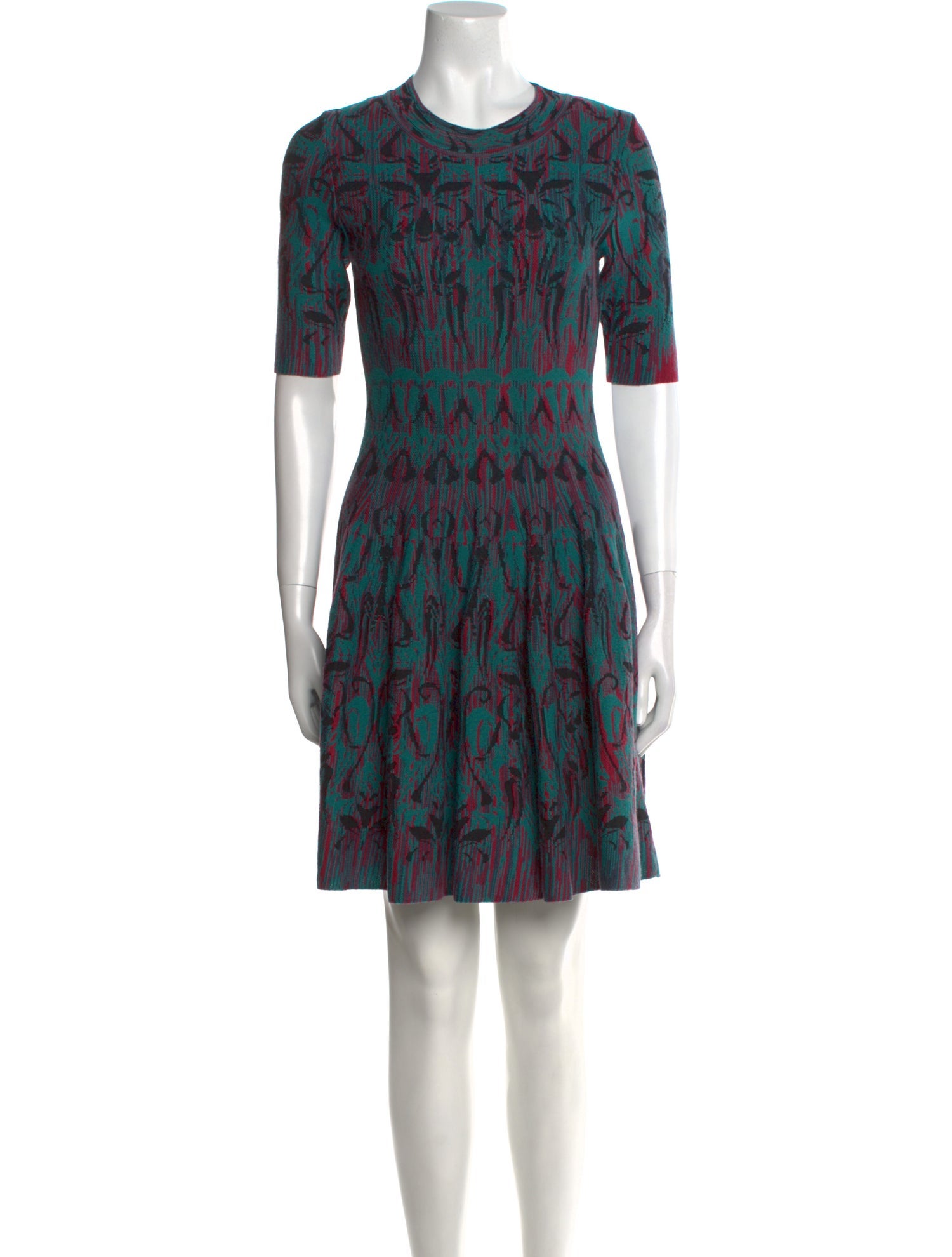 M Missoni Wool Knee-Length Dress