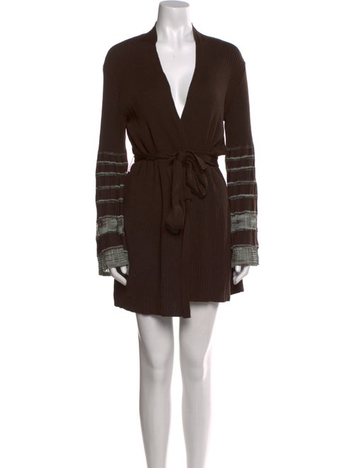 M Missoni Merino Wool V-Neck Tunic