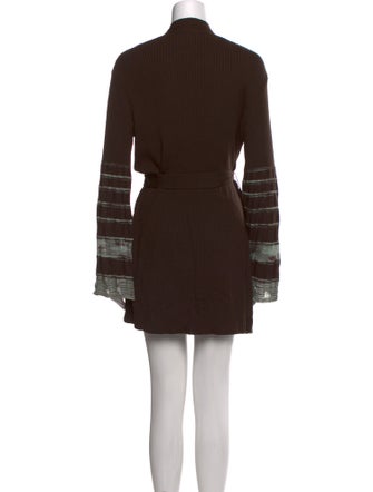 M Missoni Merino Wool V-Neck Tunic