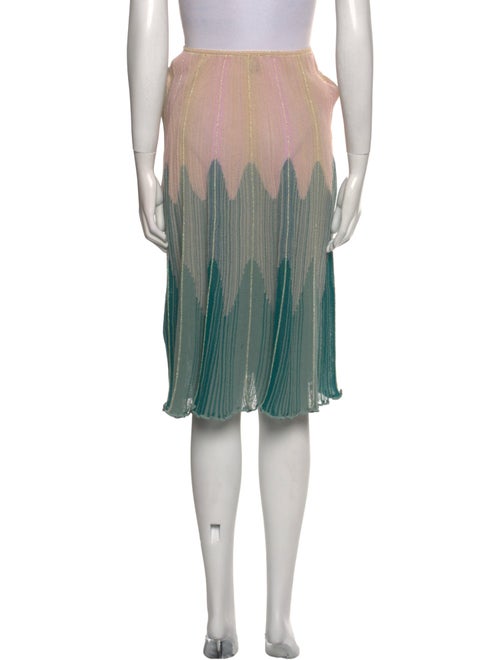 M Missoni Printed Knee-Length Skirt