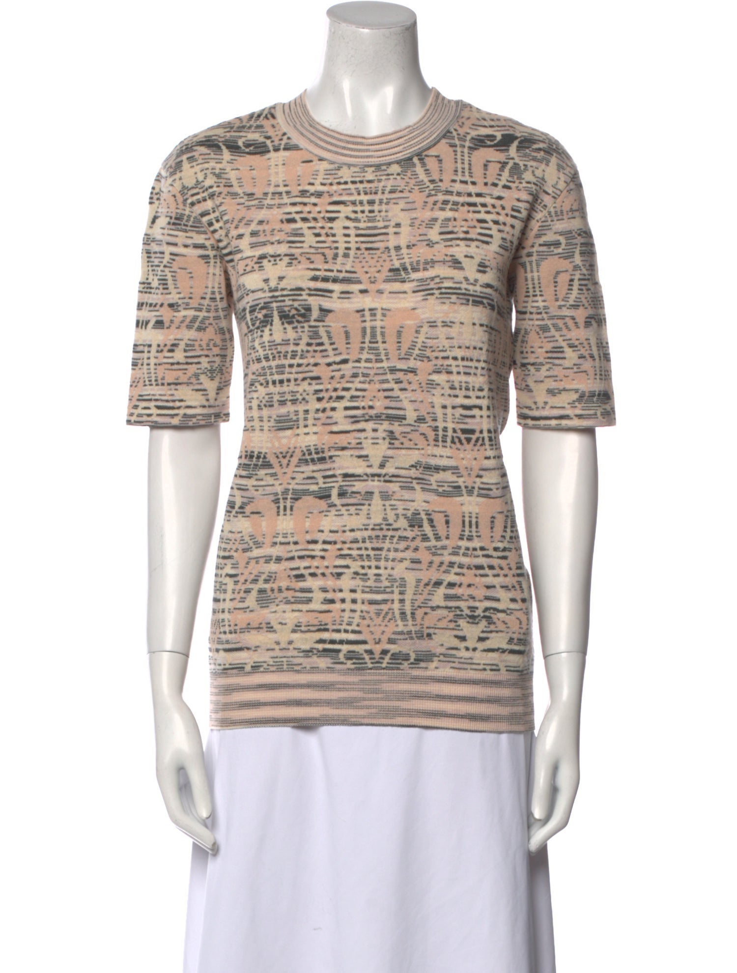 M Missoni Wool Printed T-Shirt