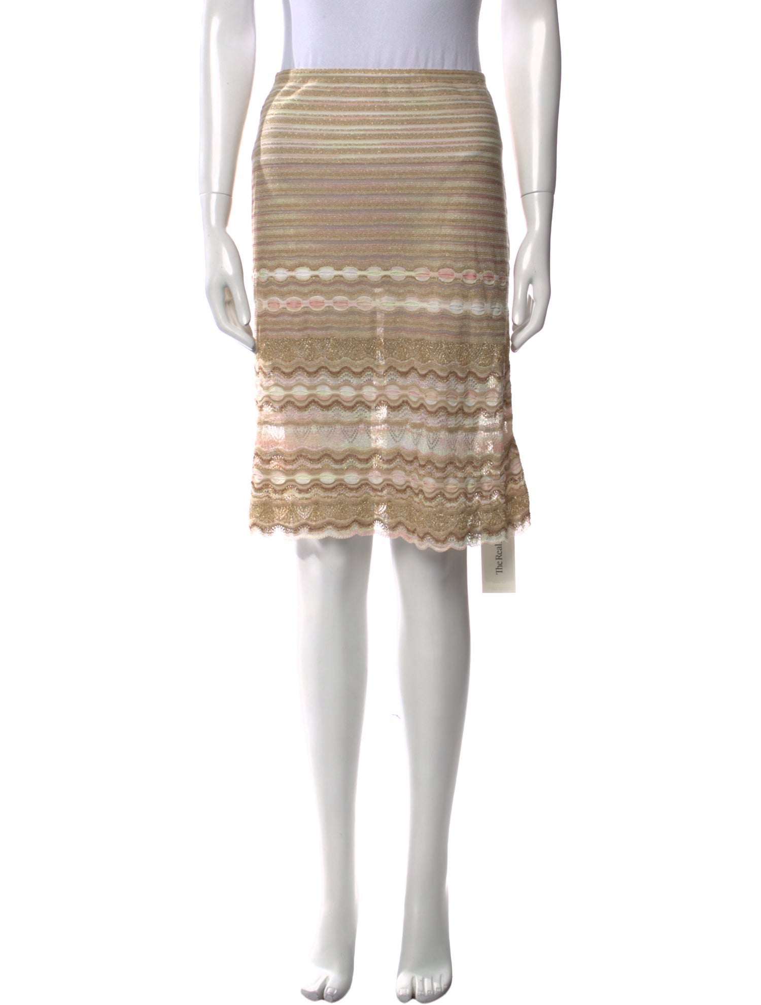 M Missoni Vintage Knee-Length Skirt