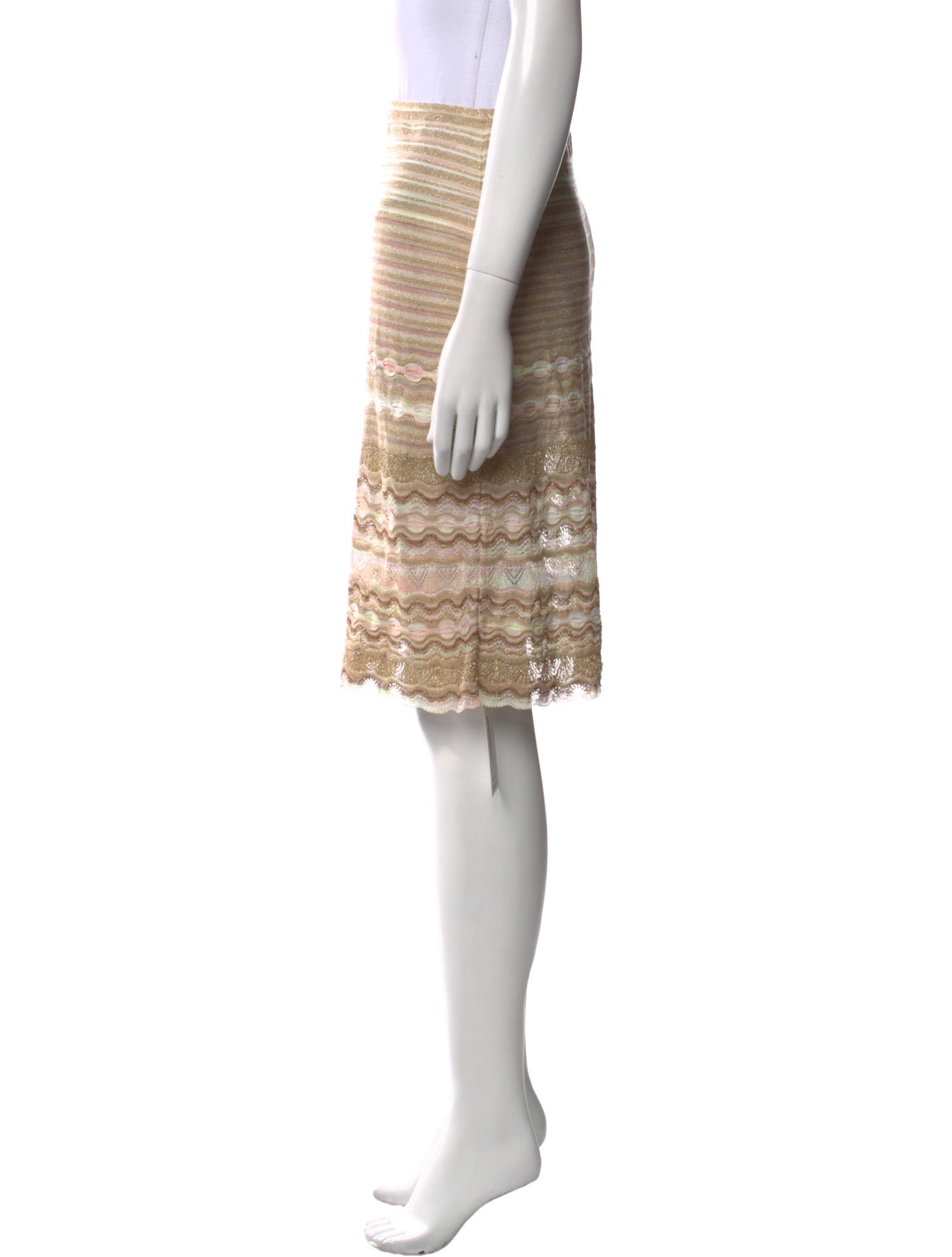 M Missoni Vintage Knee-Length Skirt