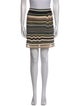 M Missoni Striped Mini Skirt